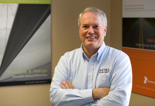 John Gilligan, president of Boothroyd Dewhurst, who told Design News that the combination of Design for Manufacture and Assembly and Total Cost of Ownership analysis are instrumental in bringing offshore manufacturing jobs back to U.S. soil. (Source: Boothroyd Dewhurst)