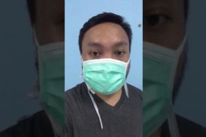 Riki Permana in isolation for Covid-19