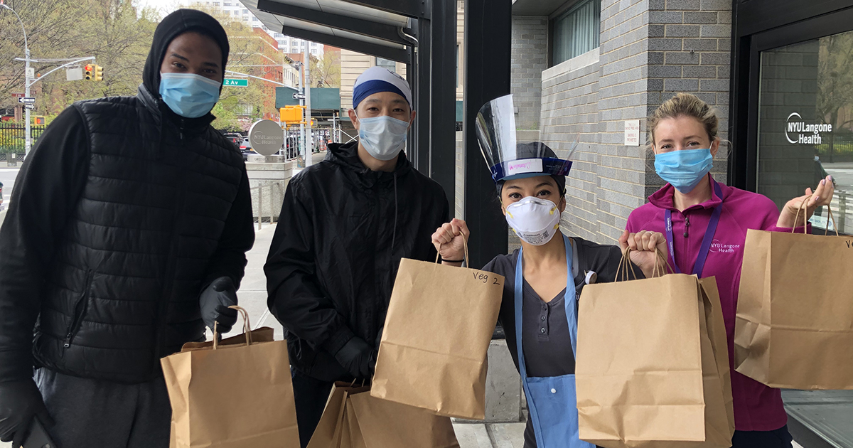 Feeding the Frontlines by Supporting Local Business