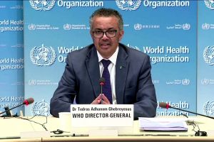 WHO chief: Masks alone will not protect against coronavirus