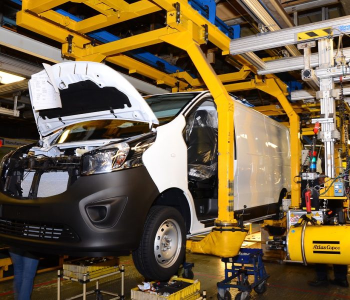 Vauxhall van manufacturing