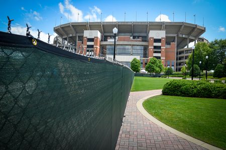 Bryant Denny Stadium construction
