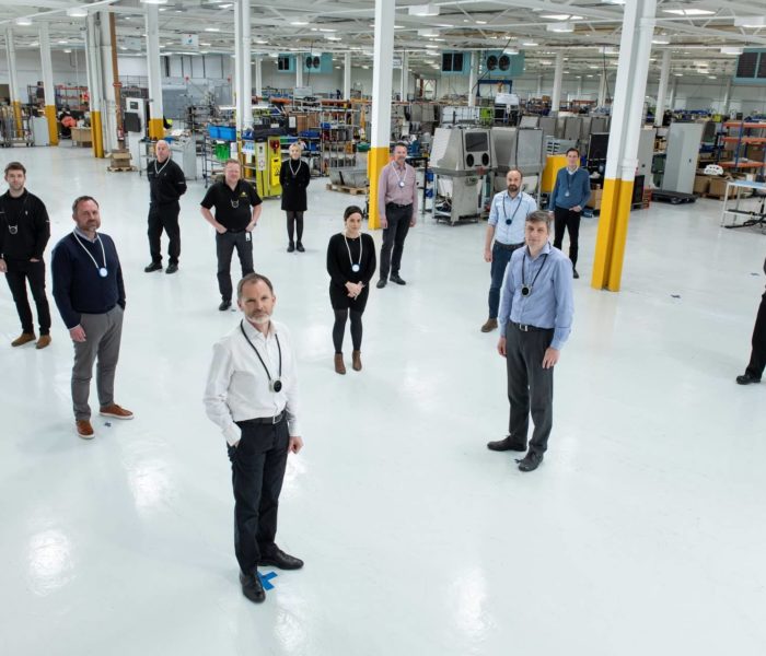 New wearable tech to aid social distancing trialled at MTC