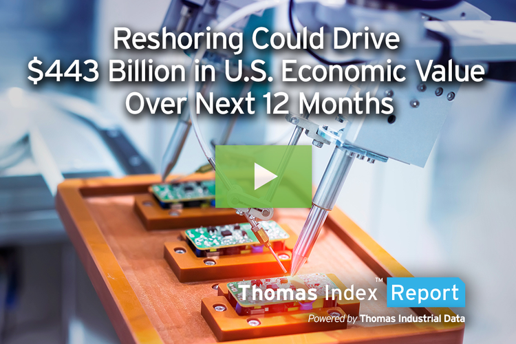 Reshoring Could Drive $443 Billion in U.S. Economic Opportunity