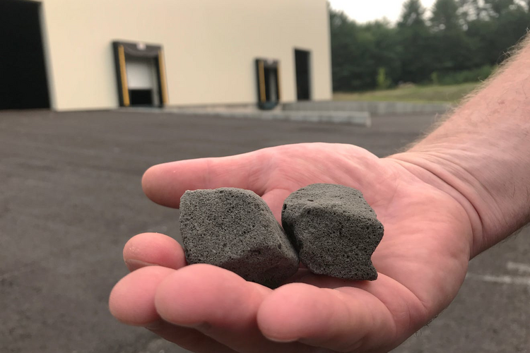 Vermont Startup Upcycles Glass into "Glavel" Building Material