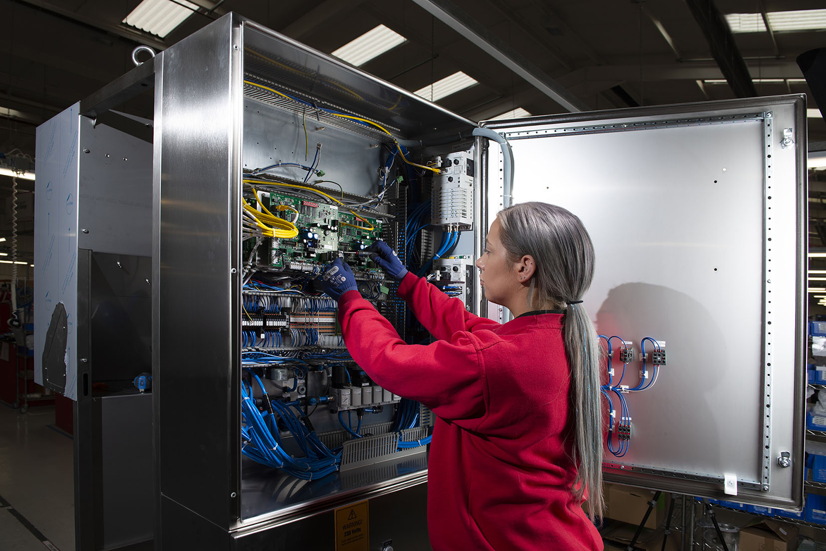 PP Control & Automation employs 230 people at its world class factory in Cheslyn Hay. Image credit: PP C&A