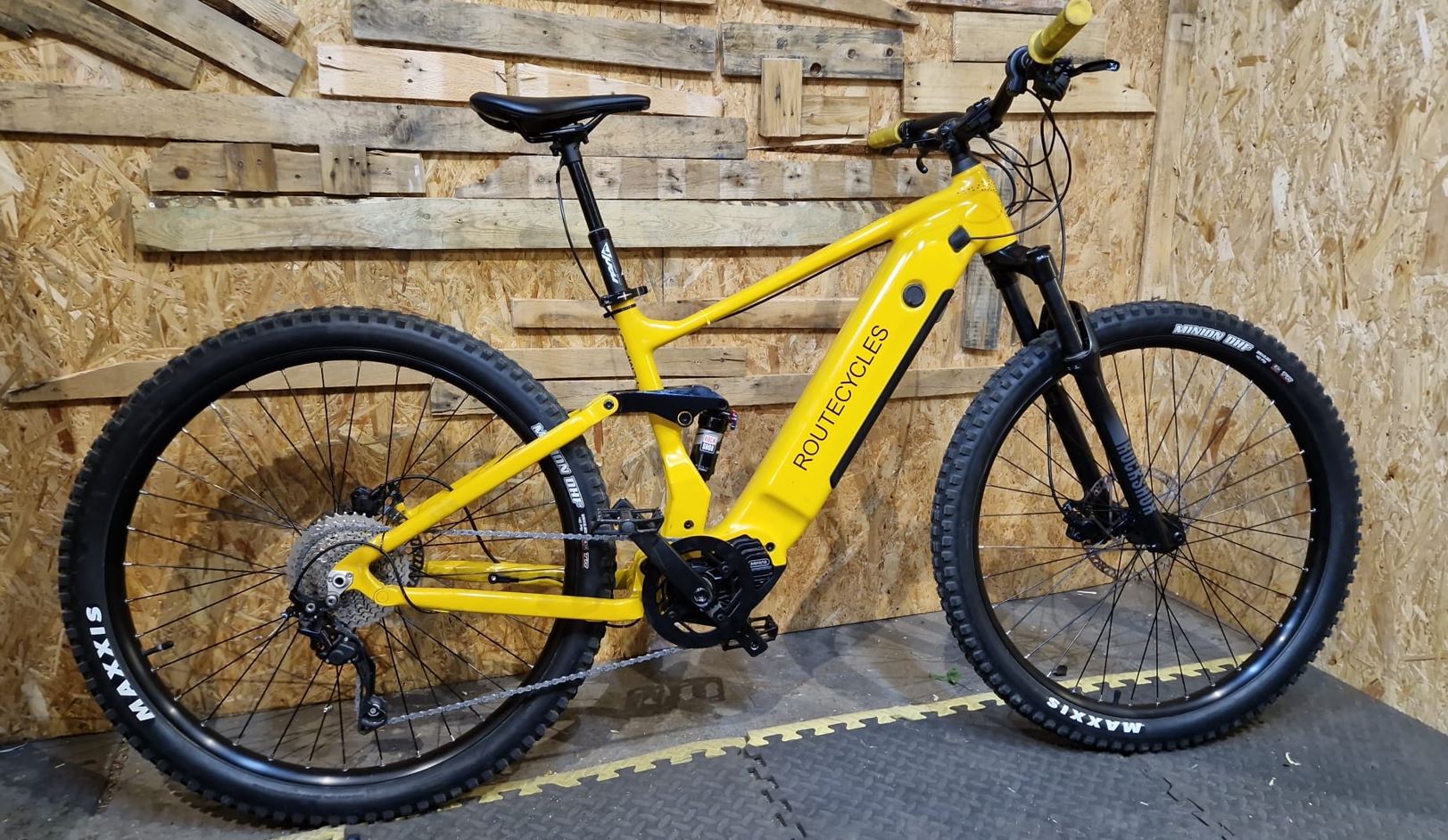 bike manufacturing route assembly