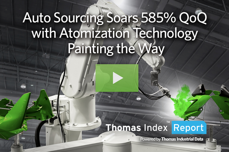 Auto Sourcing Soars 585% QoQ with Atomization Technology Painting the Way